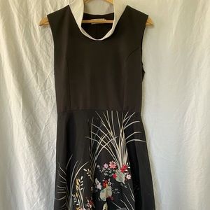 Retro Collared Dress